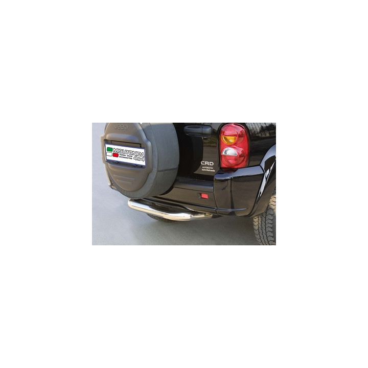 Rear Protection Bar, Misutonida 4x4 Rear Bumper, Color Black, Jeep Cherokee - EDK.ro
