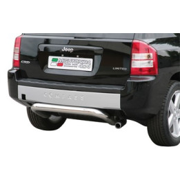 Rear Protection Bar, Misutonida 4x4 Rear Bumper, Color Black, Jeep Compass - EDK.ro