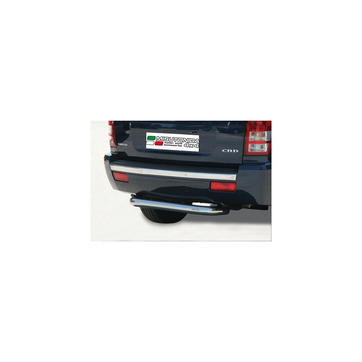 Rear Protection Bar, Misutonida 4x4 Rear Bumper, Color Silver, Jeep Grand Cherokee - EDK.ro