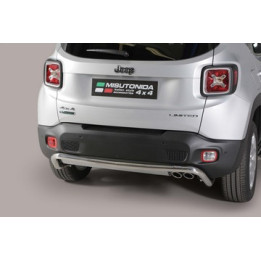 Bară de Protecție Spate, Misutonida 4x4 Rear Bumper, Culoare Argintiu, Jeep Renegade - EDK.ro