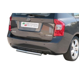 Rear Protection Bar, Misutonida 4x4 Rear Bumper, Color Silver, Kia Carens - EDK.ro