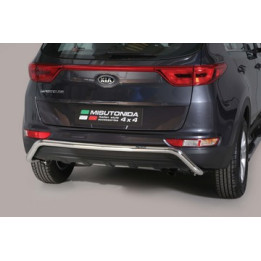 Bară de Protecție Spate, Misutonida 4x4 Rear Bumper, Culoare Negru, Kia Sportage - EDK.ro