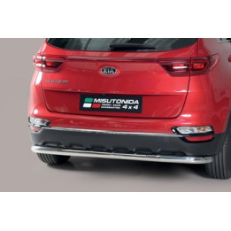 Rear Protection Bar, Misutonida 4x4 Rear Bumper, Color Black, Kia Sportage - EDK.ro