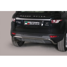 Rear Protection Bar, Misutonida 4x4 Rear Bumper, Color Black, Land Rover Range Rover Evoque - EDK.ro