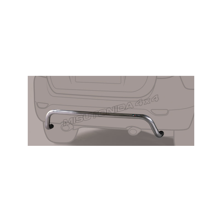 Rear Protection Bar, Misutonida 4x4 Rear Bumper, Color Silver, Mazda B2500 1997 - 1998 - EDK.ro