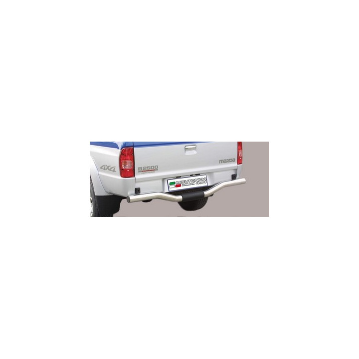 Rear Protection Bar, Misutonida 4x4 Rear Bumper, Color Black, Mazda B2500 1999 - 2006 - EDK.ro
