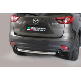 Rear Protection Bar, Misutonida 4x4 Rear Bumper, Color Silver, Mazda CX5 - EDK.ro