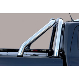 Rear Protection Bar, Misutonida 4x4 Rear Bumper, Color Silver, Mercedes-Benz X-Class - EDK.ro