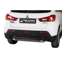 Rear Protection Bar, Misutonida 4x4 Rear Bumper, Color Silver, Mitsubishi ASX - EDK.ro