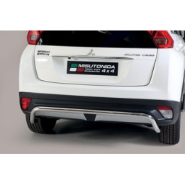 Rear Protection Bar, Misutonida 4x4 Rear Bumper, Color Silver, Mitsubishi Eclipse Cross - EDK.ro