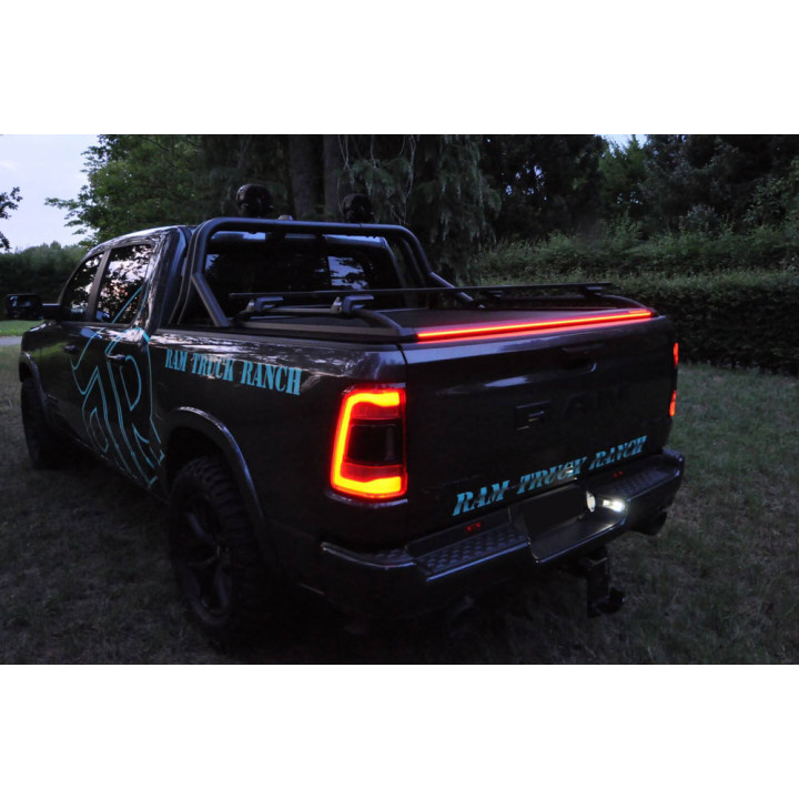 Manual Roll Top Tonneau Bed Cover, Tessera 4x4 Roll+, Dodge RAM 1500 Bed Length 5.7 Feet 2019 - Present - EDK.ro
