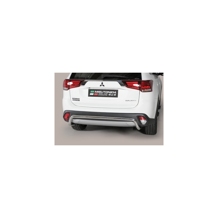Rear Protection Bar, Misutonida 4x4 Rear Bumper, Color Black, Mitsubishi Outlander - EDK.ro