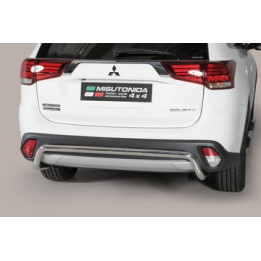 Rear Protection Bar, Misutonida 4x4 Rear Bumper, Color Silver, Mitsubishi Outlander - EDK.ro