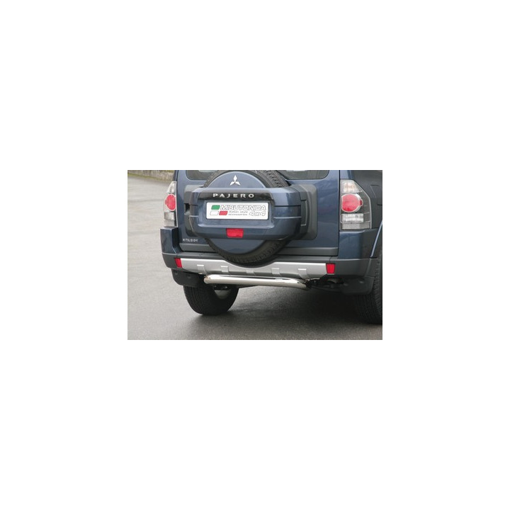 Bară de Protecție Spate, Misutonida 4x4 Rear Bumper, Culoare Negru, Mitsubishi Pajero 2007 - 2014 - EDK.ro