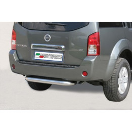 Rear Protection Bar, Misutonida 4x4 Rear Bumper, Color Silver, Nissan Pathfinder - EDK.ro