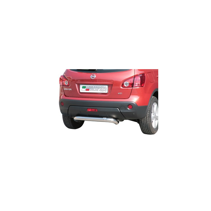 Rear Protection Bar, Misutonida 4x4 Rear Bumper, Color Black, Nissan Qashqai - EDK.ro