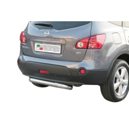 Rear Protection Bar, Misutonida 4x4 Rear Bumper, Color Black, Nissan Qashqai - EDK.ro