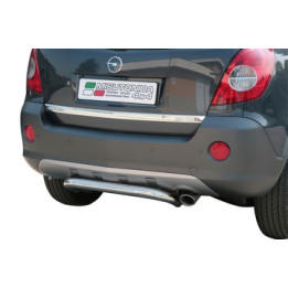 Rear Protection Bar, Misutonida 4x4 Rear Bumper, Color Silver, Opel Antara - EDK.ro