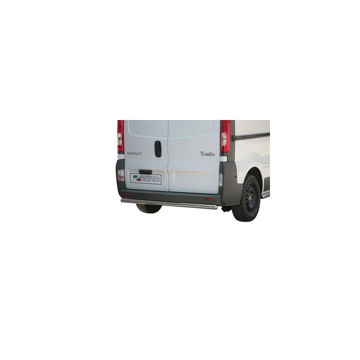 Rear Protection Bar, Misutonida 4x4 Rear Bumper, Color Black, Renault Trafic 2007 - 2013 - EDK.ro
