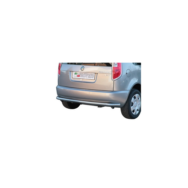Rear Protection Bar, Misutonida 4x4 Rear Bumper, Color Silver, Škoda Roomster - EDK.ro