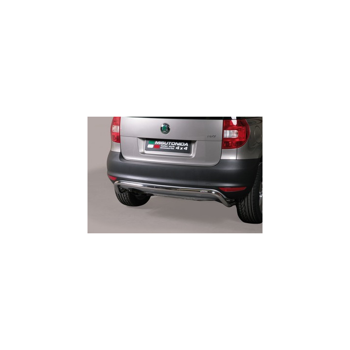 Rear Protection Bar, Misutonida 4x4 Rear Bumper, Color Black, Škoda Yeti - EDK.ro