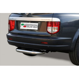 Rear Protection Bar, Misutonida 4x4 Rear Bumper, Color Silver, SsangYong Kyron - EDK.ro