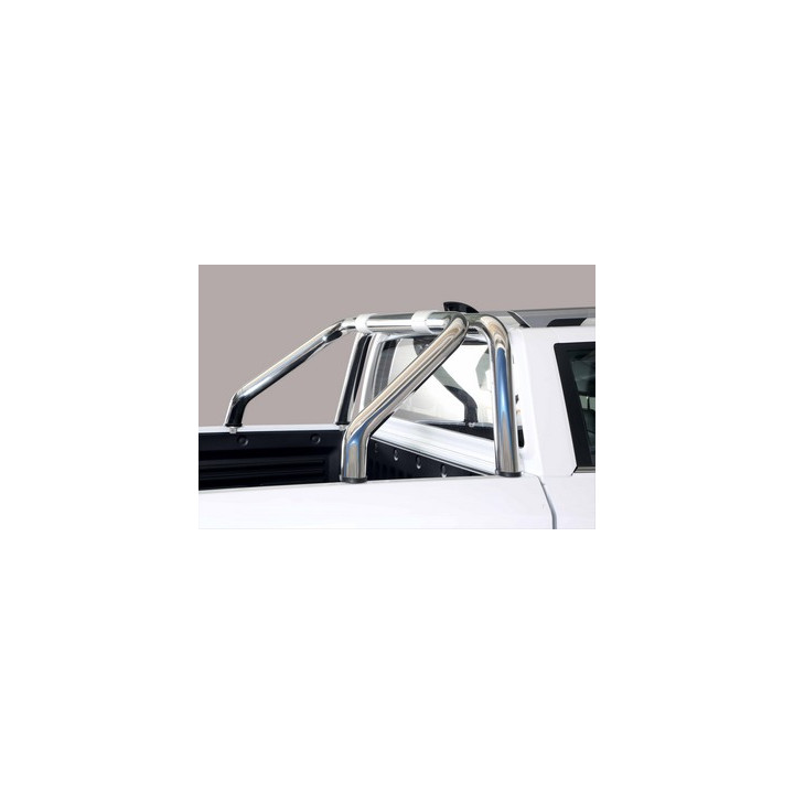 Rear Protection Bar, Misutonida 4x4 Rear Bumper, Color Black, SsangYong Musso - EDK.ro
