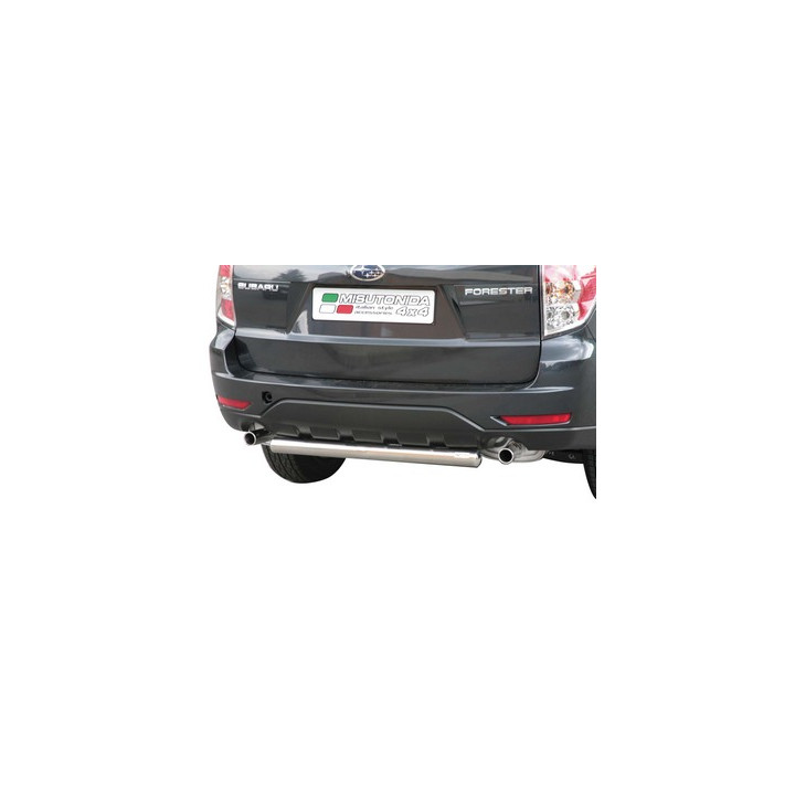 Rear Protection Bar, Misutonida 4x4 Rear Bumper, Color Silver, Subaru Forester - EDK.ro
