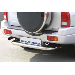 Bară de Protecție Spate, Misutonida 4x4 Rear Bumper, Culoare Negru, Suzuki Grand Vitara 1998 - 2005 - EDK.ro