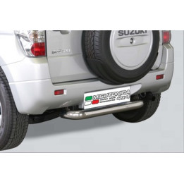 Bară de Protecție Spate, Misutonida 4x4 Rear Bumper, Culoare Argintiu, Suzuki Grand Vitara 2005 - 2008 - EDK.ro