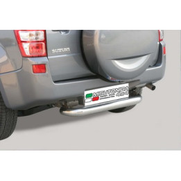 Rear Protection Bar, Misutonida 4x4 Rear Bumper, Color Black, Suzuki Grand Vitara 2005 - 2008 - EDK.ro