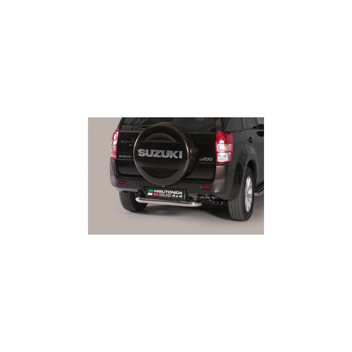 Rear Protection Bar, Misutonida 4x4 Rear Bumper, Color Black, Suzuki Grand Vitara 2009 - 2012 - EDK.ro