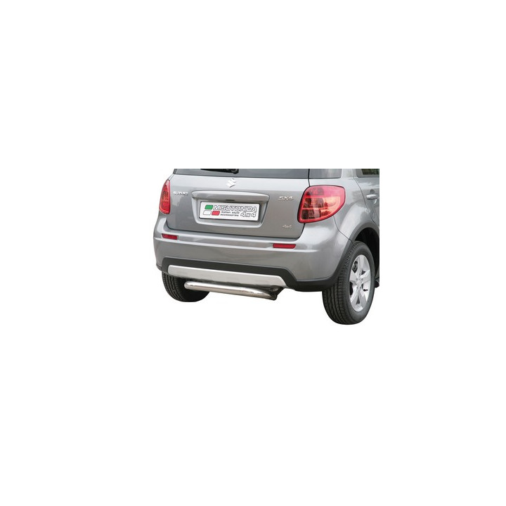 Rear Protection Bar, Misutonida 4x4 Rear Bumper, Color Black, Suzuki SX4 - EDK.ro