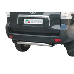 Rear Protection Bar, Misutonida 4x4 Rear Bumper, Color Silver, Toyota Land Cruiser 150 2009 - 2013 - EDK.ro