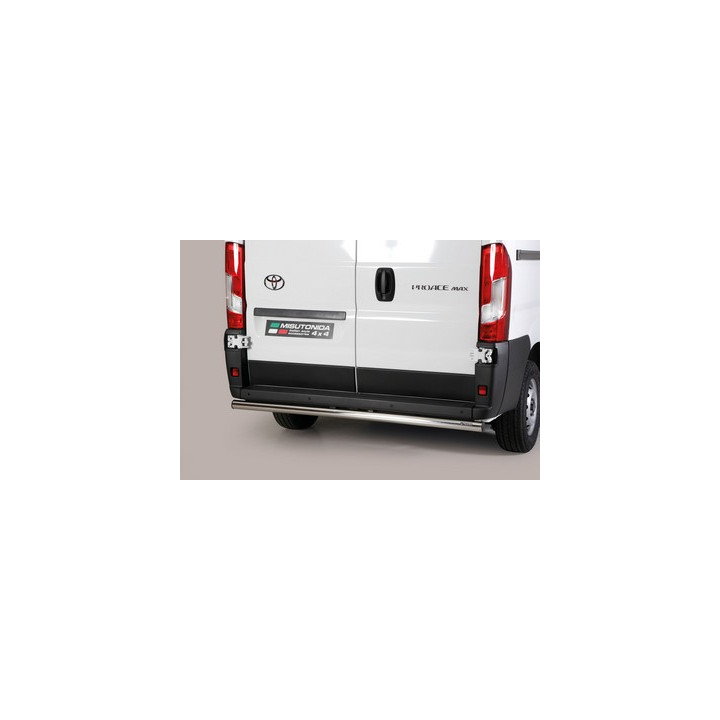 Rear Protection Bar, Misutonida 4x4 Rear Bumper, Color Silver, Toyota Proace City Max 2024 - Present - EDK.ro
