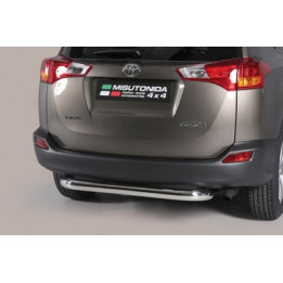 Rear Protection Bar, Misutonida 4x4 Rear Bumper, Color Black, Toyota RAV4 - EDK.ro