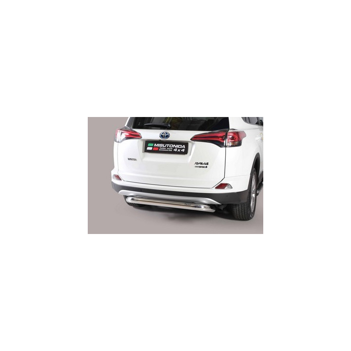 Rear Protection Bar, Misutonida 4x4 Rear Bumper, Color Black, Toyota RAV4 - EDK.ro
