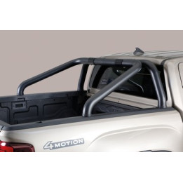 Rear Protection Bar, Misutonida 4x4 Rear Bumper, Color Black, Volkswagen Amarok - EDK.ro