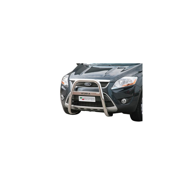 EC Homologated Bullbar, Misutonida 4x4 High Medium Bar, Color Silver, Ford Kuga - EDK.ro