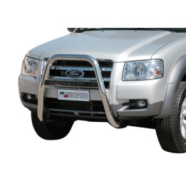 EC Homologated Bullbar, Misutonida 4x4 High Medium Bar, Color Silver, Ford Ranger 2007 - 2009 - EDK.ro