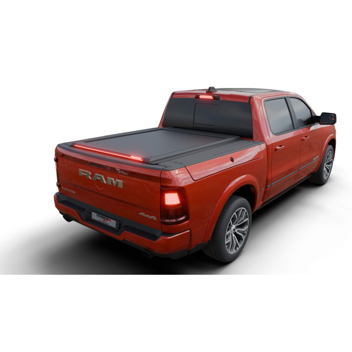 Manual Roll Top Tonneau Bed Cover, Tessera 4x4 Roll+, Dodge RAM 1500 Bed Length 5.7 Feet + RamBox 2019 - Present - EDK.ro