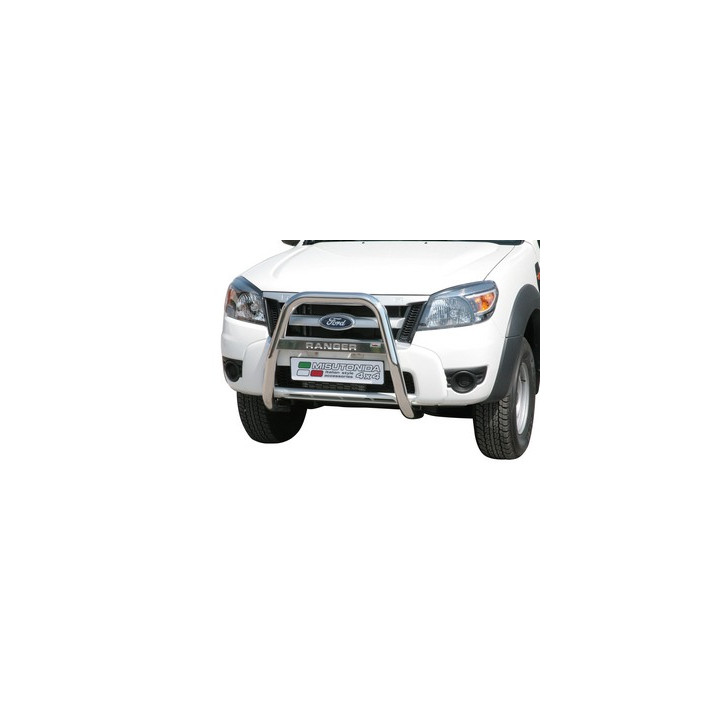 Bullbar Omologat RAR, Misutonida 4x4 High Medium Bar, Culoare Argintiu, Ford Ranger 2009 - 2011 - EDK.ro