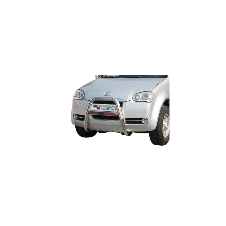 EC Homologated Bullbar, Misutonida 4x4 High Medium Bar, Color Black, Great Wall Steed 2009 - 2011 - EDK.ro