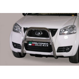 EC Homologated Bullbar, Misutonida 4x4 High Medium Bar, Color Silver, Great Wall Steed 2011 - Present - EDK.ro
