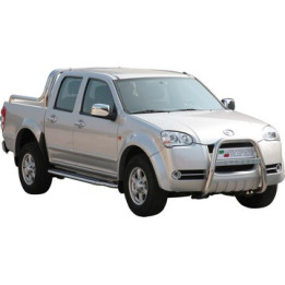 Bullbar Omologat RAR, Misutonida 4x4 High Medium Bar, Culoare Negru, Great Wall Wingle 2009 - 2011 - EDK.ro