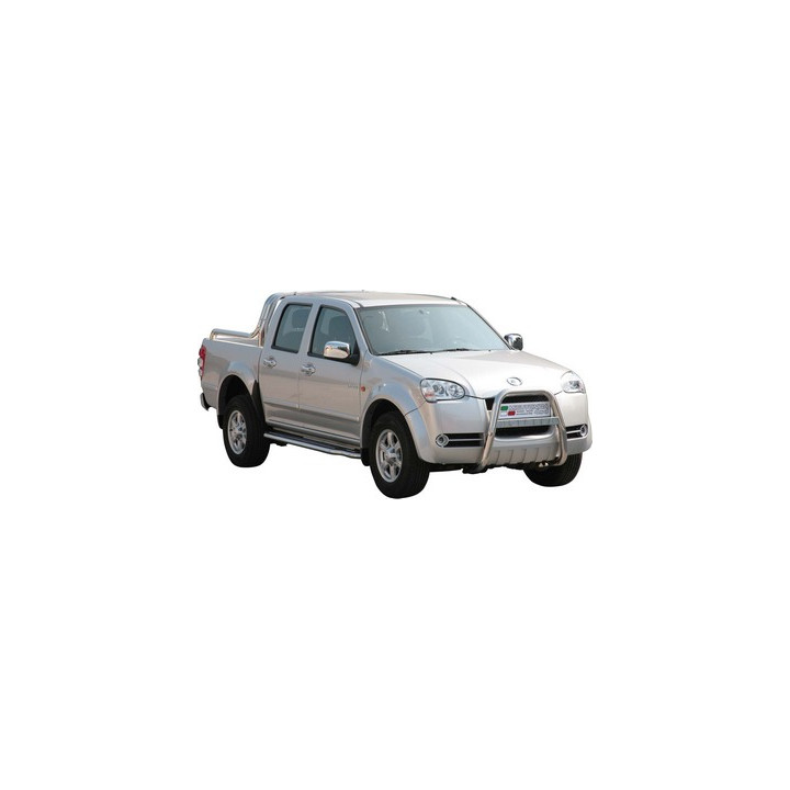 Bullbar Omologat RAR, Misutonida 4x4 High Medium Bar, Culoare Negru, Great Wall Wingle 2009 - 2011 - EDK.ro