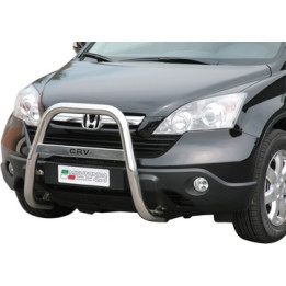EC Homologated Bullbar, Misutonida 4x4 High Medium Bar, Color Black, Honda CR-V - EDK.ro