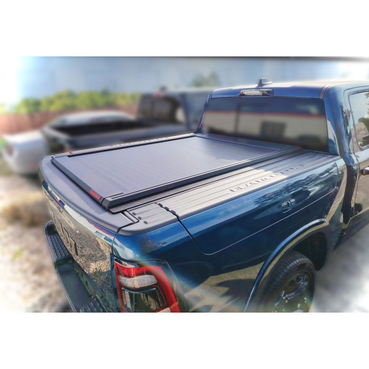 Închidere de Benă Tip Rulou Manual, Tessera 4x4 Roll+, Dodge RAM 1500 Lungime Benă 5.7 Feet + RamBox 2019 - Prezent - EDK.ro
