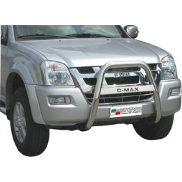 Bullbar Omologat RAR, Misutonida 4x4 High Medium Bar, Culoare Argintiu, Isuzu D-Max - EDK.ro