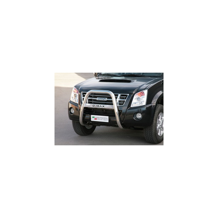 Bullbar Omologat RAR, Misutonida 4x4 High Medium Bar, Culoare Negru, Isuzu D-Max - EDK.ro
